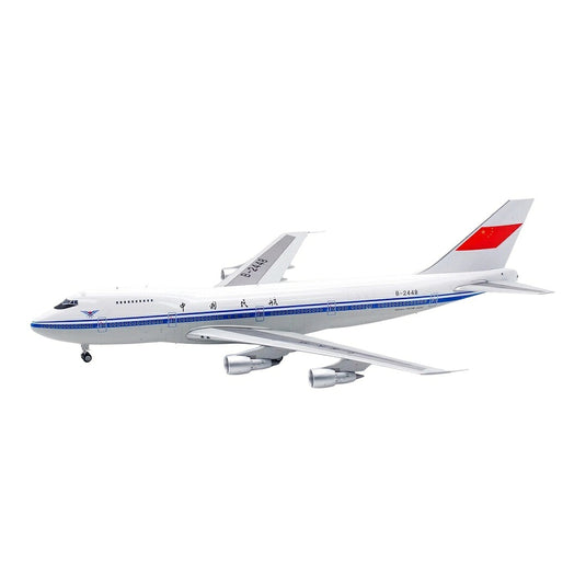 中国民用航空局 CAAC ボーイング 747-200M / SQ Wings 1/200 飛行機模型 旅客機