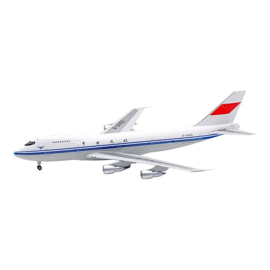 中国民用航空局 CAAC ボーイング 747-200M / SQ Wings 1/200 飛行機模型 旅客機