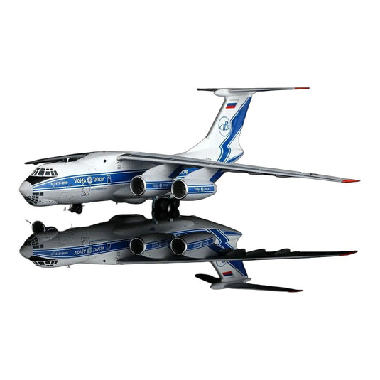 ヴォルガ・ドニエプル航空 Volga-Dnepr Airlines イリューシン IL-76 RA-76503 / SQ Wings 1/200 飛行機模型 旅客機