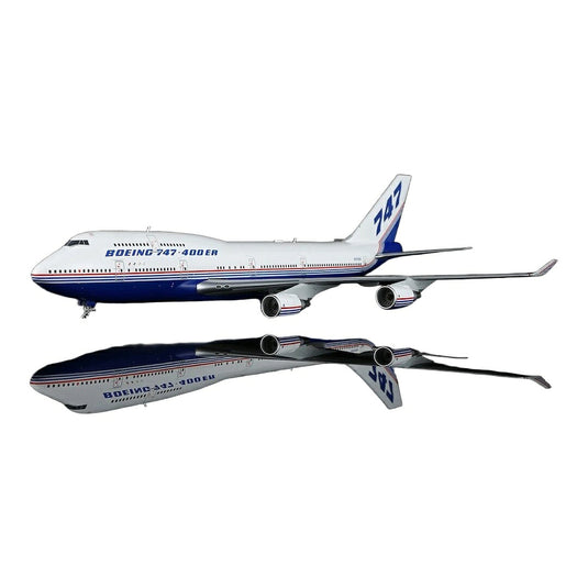 ボーイング社 Boeing Company ボーイング 747-400 N747ER / SQ Wings 1/200 飛行機模型 旅客機