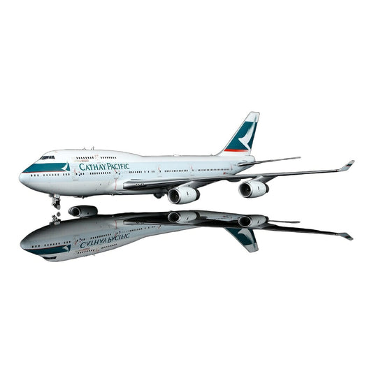 キャセイパシフィック航空 Cathay Pacific ボーイング 747-400 B-HUJ / SQ Wings 1/200 飛行機模型 旅客機