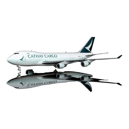 キャセイパシフィック航空 Cathay Pacific Cargo ボーイング 747-400F Flaps Down / SQ Wings 1/200 飛行機模型 旅客機