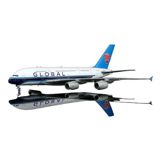 グローバル・エアラインズ Global Airlines エアバス A380 9H-GLOBL / SQ Wings 1/200 飛行機模型 旅客機
