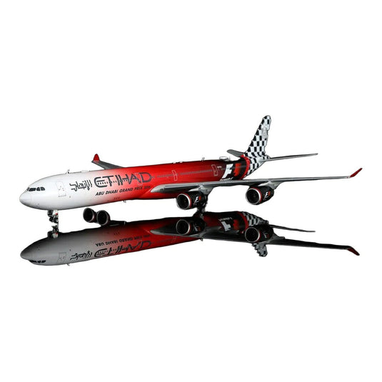 エティハド航空 Etihad Airways エアバス A340-600 「2016 Formula 1」特別塗装 A6-EHJ / SQ Wings 1/200 飛行機模型 旅客機