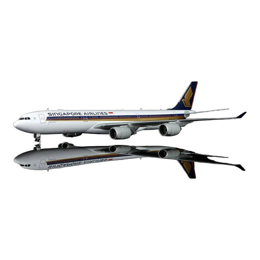 シンガポール航空 Singapore Airlines エアバス A340-500 9V-SGB / SQ Wings 1/200 飛行機模型 旅客機