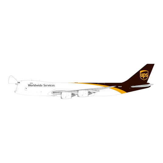 UPS ボーイング 747-8F N605UP Flaps Down / SQ Wings 1/200 飛行機模型 旅客機