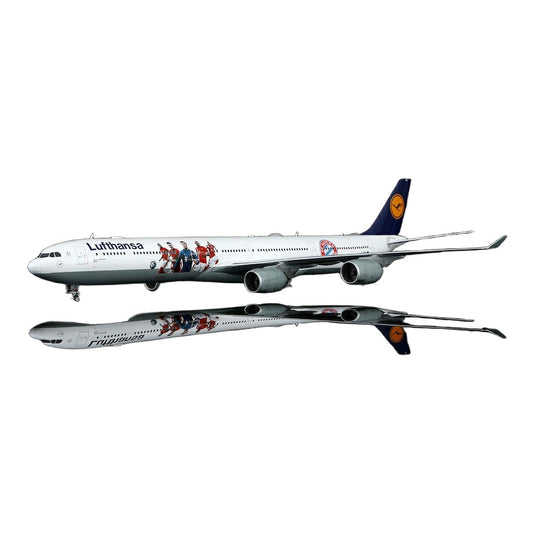 ルフトハンザ Lufthansa エアバス A340-600 FC Bayern Muenchen D-AIHK / SQ Wings 1/200 飛行機模型 旅客機
