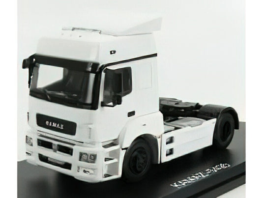 KAMAZ - 5490 TRACTOR TRUCK 2-ASSI 2018 - WHITESTART SCALE MODELS 1/43ミニカー