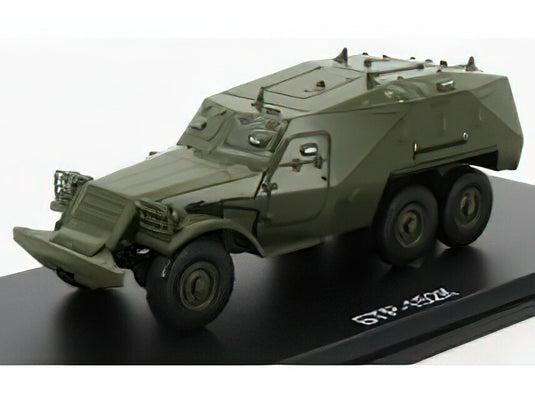 PANZER - BTR-152K TRUCK 6x6 BLINDATO 1951 - MILITARY GREENSTART SCALE MODELS 1/43ミニカー