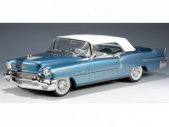 【予約】2025年発売予定CADILLAC - ELDORADO BIARRITZ CABRIOLET CLOSED 1956 - BAHAMA BLUE/STAMP-MODELS 1/18ミニカー