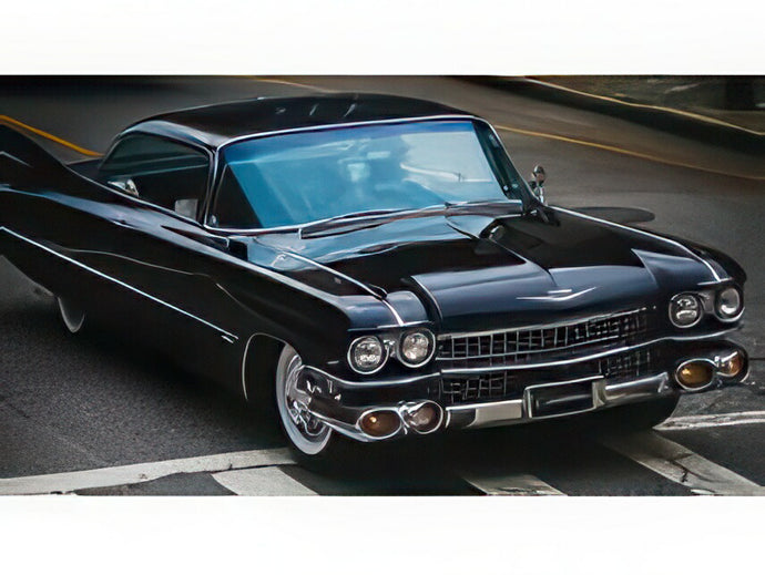 【予約】12月以降発売予定CADILLAC クーペ デビル 1959 ブラック/ STAMP-MODELS 1/18 ミニカー