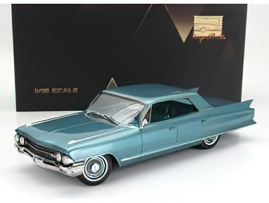 CADILLACキャデラック SEDAN DE VILLE 1962 - SAN REMO TURQUOISE GREEN MET /STAMP-MODELS 1/18ミニカー