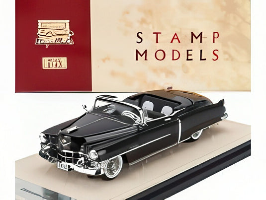 CADILLAC ELDORADO キャブリオレ オープン 1953 ブラック/ STAMP-MODELS 1/43 ミニカー