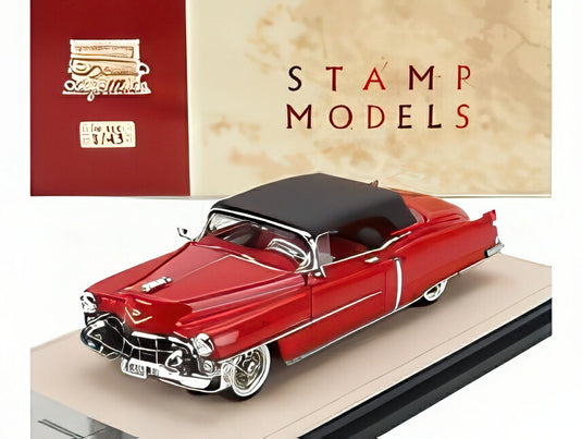 【予約】CADILLAC エルドラド カブリオレ クローズド 1953 アズテックレッド/ STAMP-MODELS 1/43 ミニカー