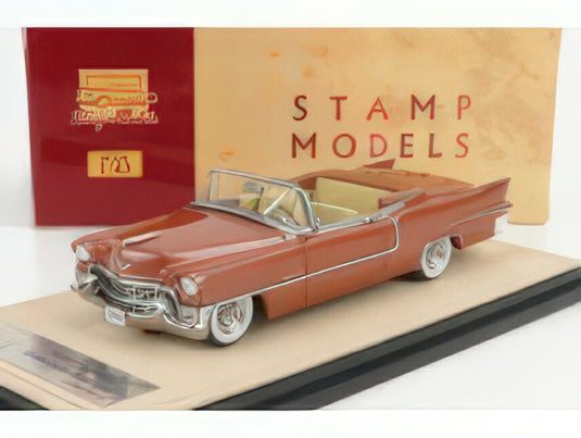 CADILLAC - ELDORADO BIARRITZ 1955 OPEN TOP - COPPER MET/STAMP-MODELS 1/43ミニカー
