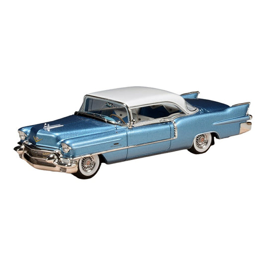 【予約】2026年発売予定 Cadillacキャデラック Eldorado Seville エルドラド セビル 1956 バハマブルーメタリック ホワイト / STAMP-MODELS 1/43 ミニカー