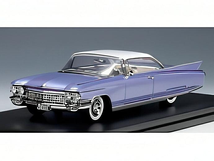 【予約】2025年発売予定CADILLAC エルドラド セビル 1960 ライラック/ホワイト/ STAMP-MODELS 1/43 ミニカー