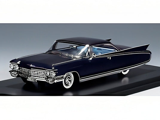 【予約】2025年発売予定CADILLAC エルドラド セビル 1960 ブルーメタリック/ STAMP-MODELS 1/43 ミニカー
