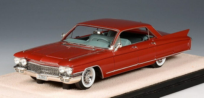【予約】2026年発売予定CADILLAC ELDORADO BROUGHAM ピニンファリーナ 1960 レッド/ STAMP-MODELS 1/43 ミニカー