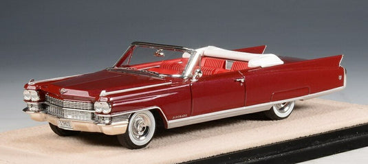 【予約】2026年発売予定 CADILLACキャデラック ELDORADOエルドラド BIARRITZビアリッツ CABRIOLETカブリオレ OPENオープン 1963 / STAMP-MODELS 1/43 ミニカー