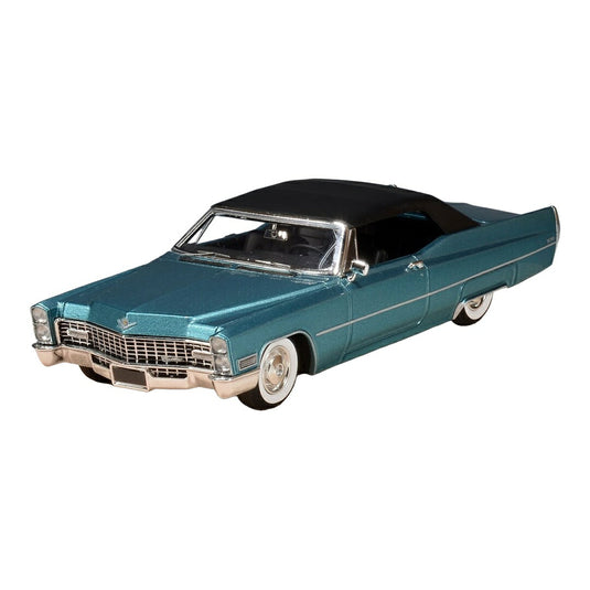 【予約】2026年発売予定 Cadillacキャデラック De Villeデビル カブリオレ 1967 クローズド カプリアクアメタリック ブラック / STAMP-MODELS 1/43 ミニカー