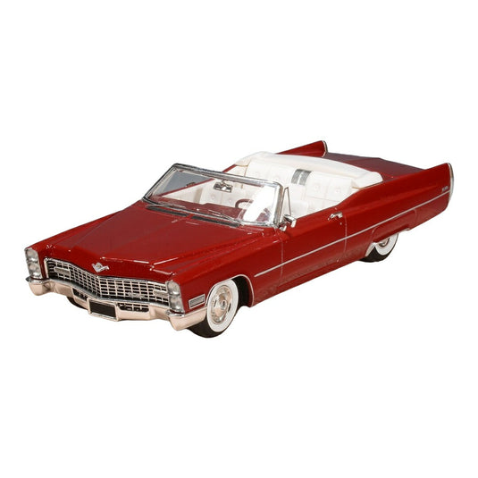 【予約】2026年発売予定 Cadillacキャデラック De Villeデビル カブリオレ オープン 1967 フラメンコレッド / STAMP-MODELS 1/43 ミニカー