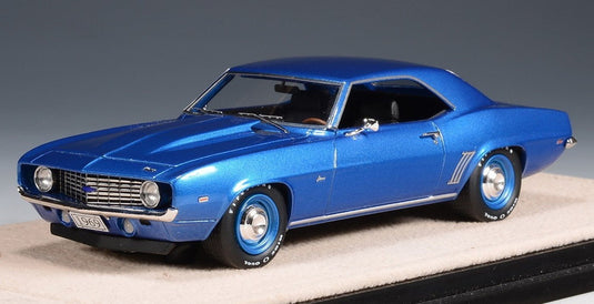 【予約】8-10月以降発売予定CHEVROLET カマロ COPO ZL1 クーペ 1969 ブルーメタリック / STAMP-MODELS 1/43 ミニカー