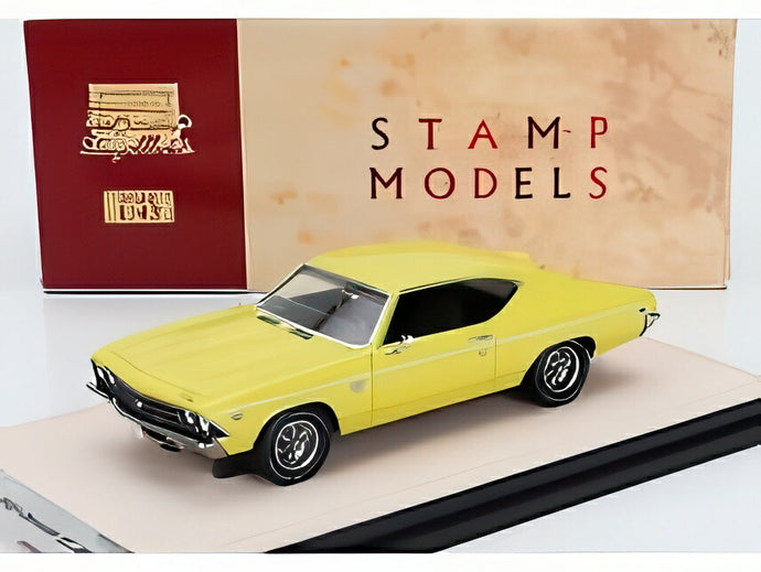 【予約】CHEVROLET シェベル SS 396 クーペ 1969 イエロー/ STAMP-MODELS 1/43 ミニカー