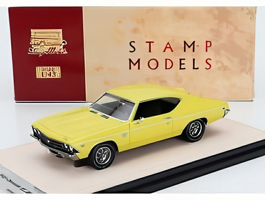 【予約】CHEVROLET シェベル SS 396 クーペ 1969 イエロー/ STAMP-MODELS 1/43 ミニカー