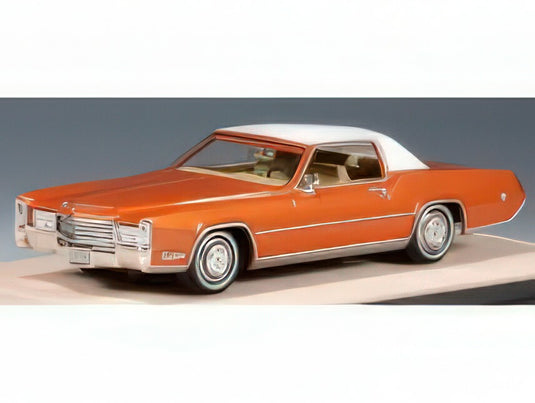 【予約】2025年発売予定CADILLAC - ELDORADO BIARRITZ 1970 - CINNAMON FIREMIST RED/STAMP-MODELS 1/43ミニカー