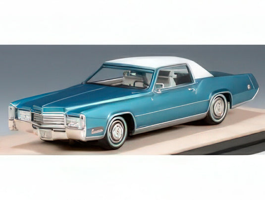 【予約】2025年発売予定CADILLAC - ELDORADO BIARRITZ 1970 - LUCERNE AQUA FIREMIST/STAMP-MODELS 1/43ミニカー