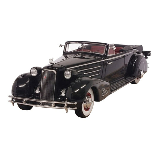 Cadillacキャデラック Victoriaビクトリア コンバーチブルクーペ 452D V16 1934 ブラック / STAMP MODELS 1/43 ミニカー