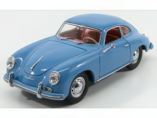 PORSCHE 356A 1500 GS CARRERA GT COUPE 1957 ライトブルー/ Sun Star 1/18 ミニカー