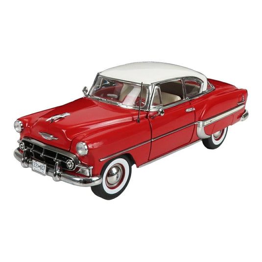Chevroletシボレー Bel Airクーペ 1953 レッド/ホワイト / Sun Star 1/18 ミニカー