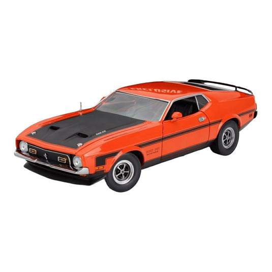 Fordフォード Mustangマスタング Boss 351 Ram Air クーペ 1971 オレンジ/ブラック / Sun Star 1/18 ミニカー