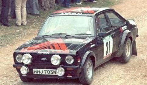【予約】FORD ENGLAND ESCORT MKII RS1800 N31 ポルトガルラリー 1981 篠塚建次郎 ブライアン・ハリス ブラック 998台限定/ Sun Star 1/18 ミニカー