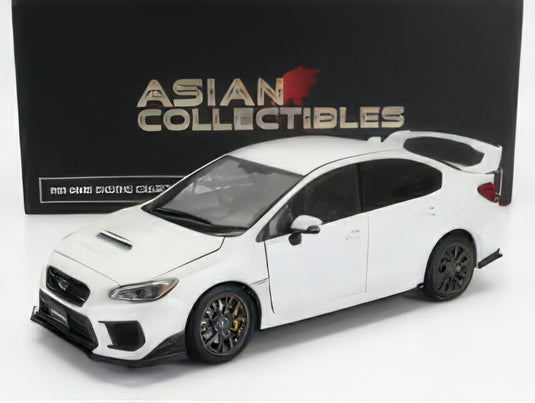 SUBARU - IMPREZA STi (S207) CUSTOM VERSION 2018 - CRYSTAL WHITE PEARL/Sun Star 1/18ミニカー