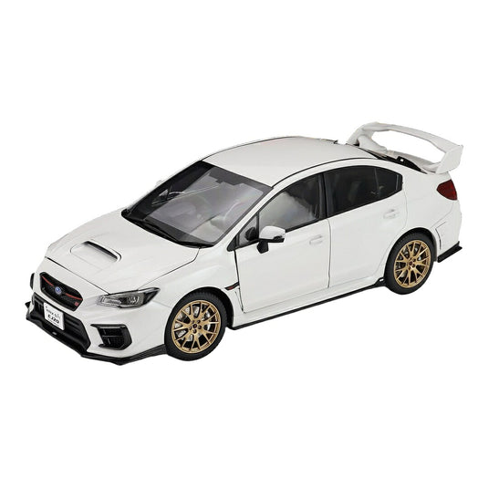 Subaruスバル WRX STi EJ20 ファイナルエディション 2020 パールホワイト ASIAN COLLECTION / Sun Star 1/18 ミニカー