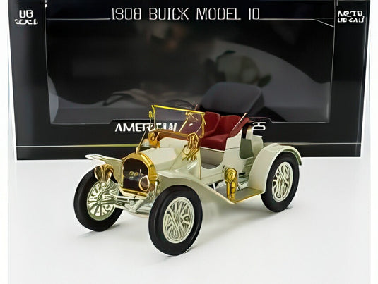 BUICK モデル10 オープン 1908 ホワイト/ Sun Star 1/18 ミニカー