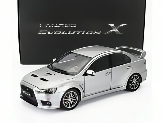 MITSUBISHI ランサーエボX 2007 クールシルバーメタリック/Sun Star 1/18ミニカー
