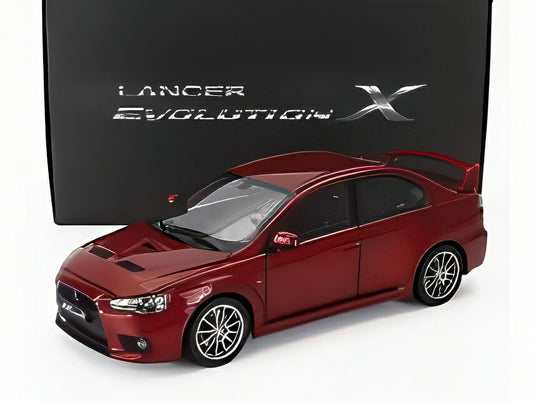 MITSUBISHI ランサー EVO X 2007 レッドメタリック/ SUN-STAR 1/18 ミニカー