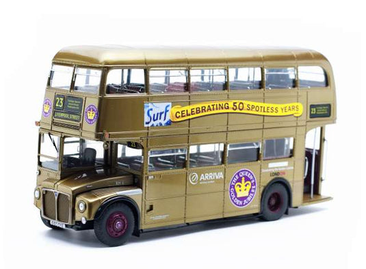 1986 ロンドンバス アリヴァ ロンドン スポットレス50周年記念 ゴールド/SunStar 1/24ミニカー