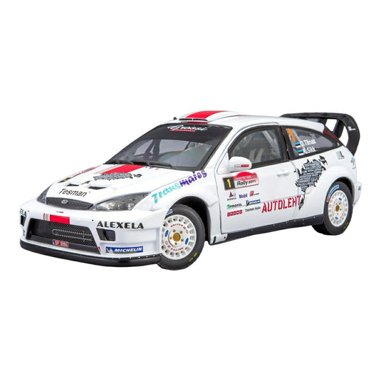 Ford Focus RS WRC03 No.1 Saaremaa Rally 2011 O.Tanak K.Sikk ダイキャストモデル ミニカー /Sun Star 1/18