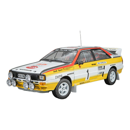Audiアウディ Quattro A2 No.1 Rallye Monte-Carlo 1984 W.Roehrl C.Geistdoerfer ダイキャストモデル ミニカー /Sun Star 1/