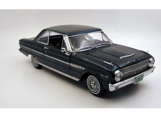 1963 Ford ファルコン ハードトップ オックスフォードブルー/SunStar 1/18ミニカー