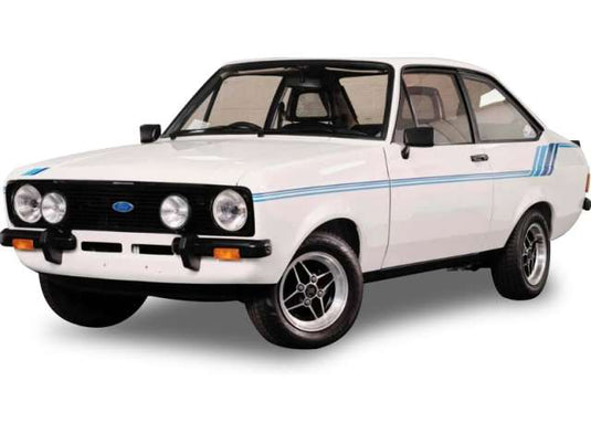 1980 フォード エスコート ハリアー ダイヤモンドホワイト Ford Escort / Sun Star 1/18 ミニカー