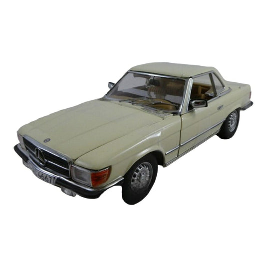 Mercedes Benzメルセデスベンツ 350 SL 1977 アイボリー / Sun Star 1/18 ミニカー