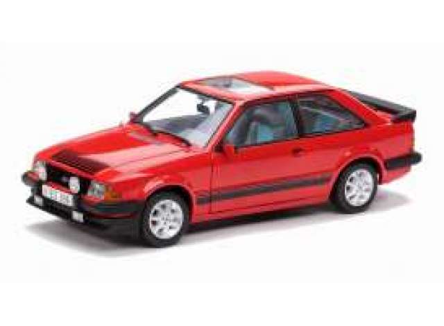 ギャラリービューアに画像をロードする, 1984 Ford Escort RS 1600i サンバーストレッドミニカー/ Sun Star1/18
