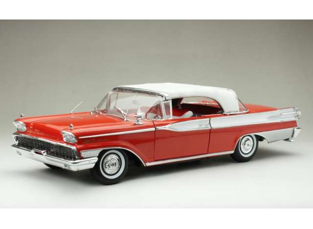 1959 Mercury パークレーン クローズドコンバーチブル カントンレッド/SunStar 1/18ミニカー