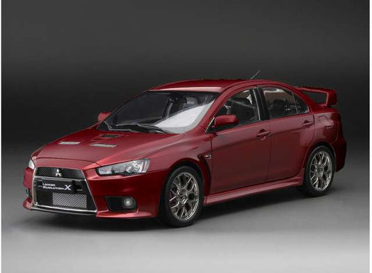 三菱 ランサーエボリューション X レッドメタリック Lancer Evo X ランエボ / Sun Star 1/18 ミニカー